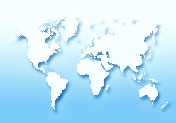 World digital outlined map background — Stock Photo, Image