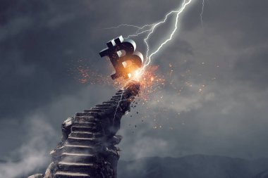 Kripto para birimi en üstte. Karışık ortam