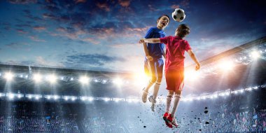 Zafer için sonsuz will ile. Karışık teknik