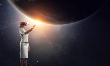 O 3d dünyada. Karışık ortam