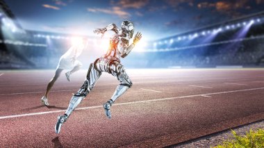 Hareket başlığı sanal gerçeklik. Karışık ortam