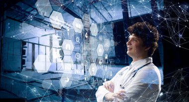 Bilim ve tıpta yenilikçi teknolojiler. Karışık ortam