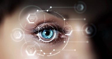 Tarama aşamasında kadın gözünü kapat