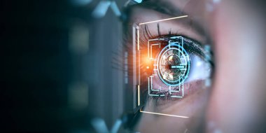 Tarama aşamasında kadın gözünü kapat