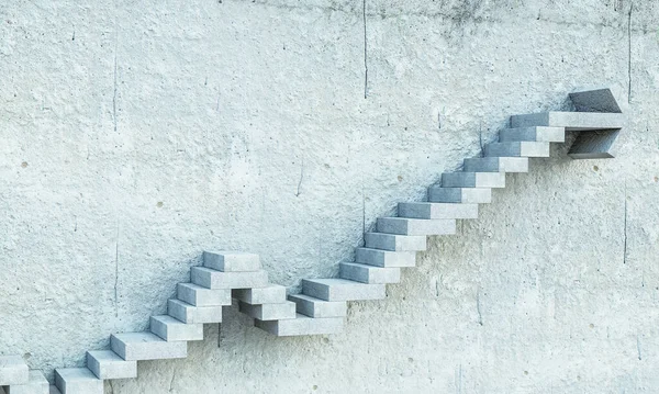 Stairs as symbol of growth and challenges — Stock Photo, Image