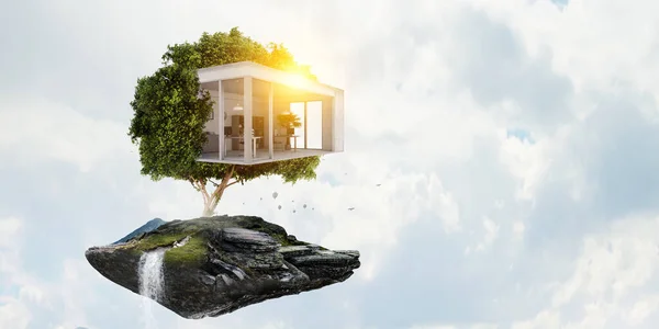 Concepto inmobiliario y ecológico —  Fotos de Stock