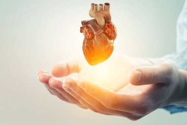 Yenilikçi tıp kavramı. Kalp sembolü