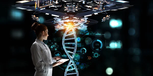 Innovative technologies in science and medicine — Stock Photo, Image