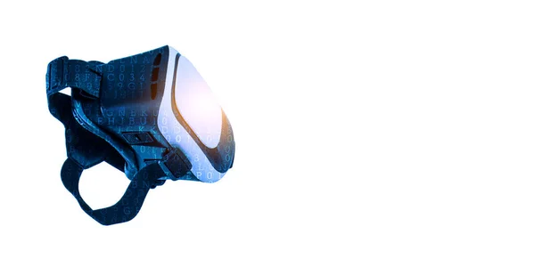 Image of floating virtual reality goggles — Stock Photo, Image