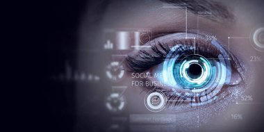 Tarama aşamasında kadın gözünü kapat