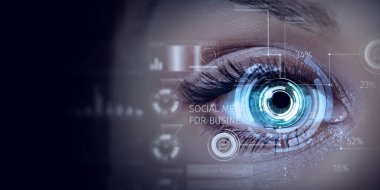 Tarama aşamasında kadın gözünü kapat