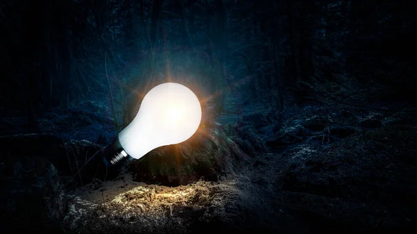 Image de l'ampoule comme symbole de l'innovation — Photo