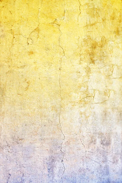 Grunge Arka Plan Sarı Mavi Renkler Eski Sıva Duvar Dokusu — Stok fotoğraf