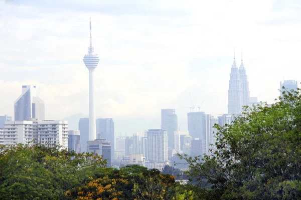 Luchtfoto Van Kuala Lumpur Maleisië — Stockfoto