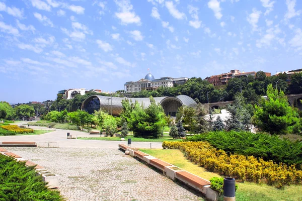 Walking Road Rike Park Tbilisi Georgia — Stock Photo, Image