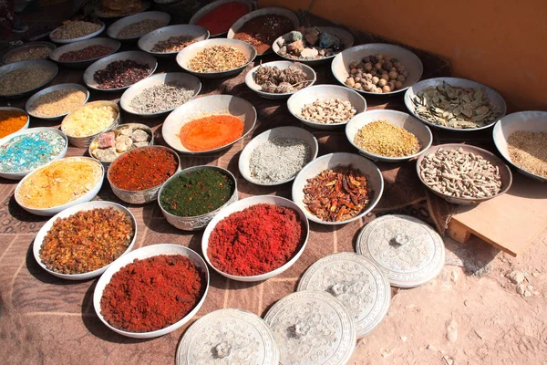 Weihrauch Weihrauch Aromatische Kräuter Und Gewürze Auf Dem Straßenmarkt Petra — Stockfoto