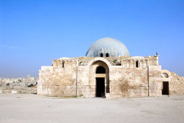 Amman Kalesi, Emevi Sarayı kompleksi (Jabal al Qala'a), Amman, Ürdün, Orta Doğu