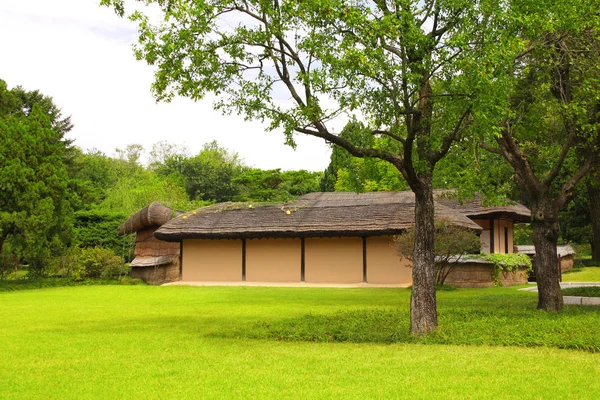 House Which President Kim Sung Born Lived His Grandparents Pyongyang — Stock Photo, Image