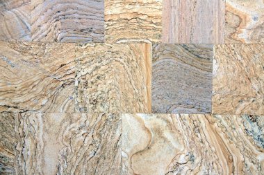 Doğal mermer yer karoları gri ve sarı renk