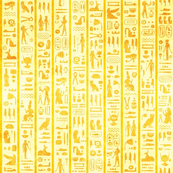 Fundo grunge com hieróglifos egípcios antigos — Fotografia de Stock