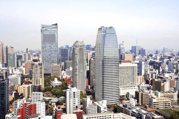 Luchtfoto van Tokyo, Japan — Stockfoto