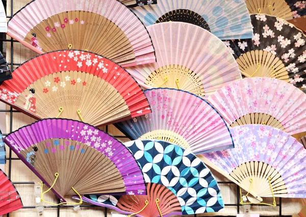 Abanicos tradicionales japoneses —  Fotos de Stock