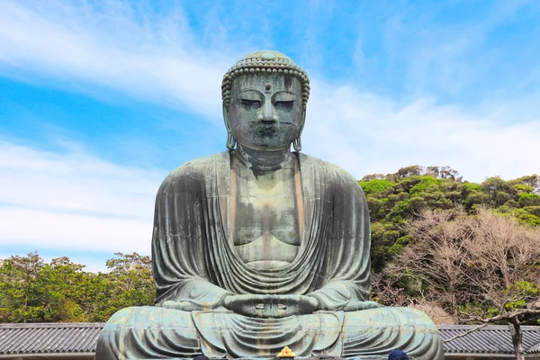 Velký Buddha, Kotoku-in chrám, Japonsko — Stock fotografie