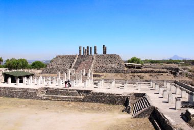 Toltec Atlantes, Tula de Allende, Hidalgo Eyaleti, Meksika