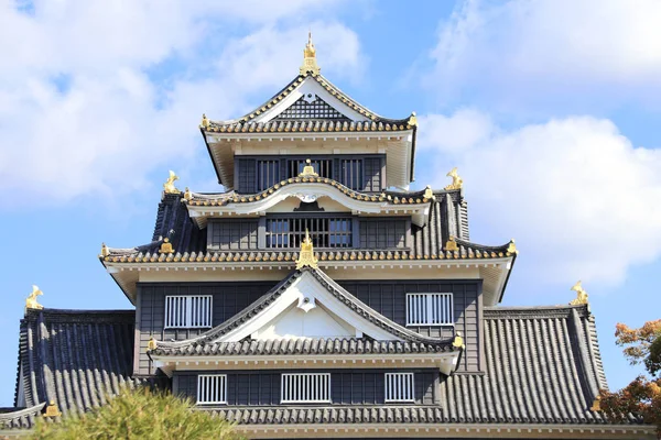 Okayama castle (Ravens Castle, Black castle), Okayama, Japan