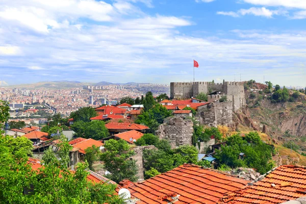 Aerial view of the capital city Ankara, Turkey — Stock Photo, Image