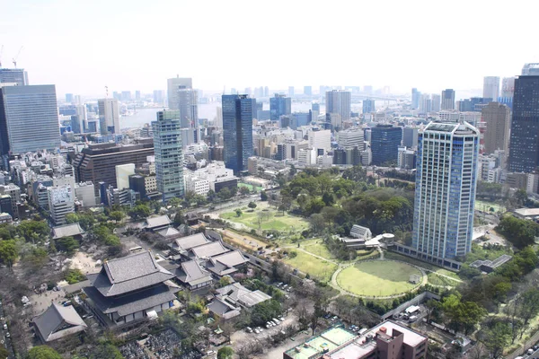 Vista aérea em Tóquio, Japão — Fotografia de Stock