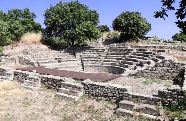 Odeon (Bouleuterion), Truva şehrinde küçük konser tiyatrosu, Türkiye