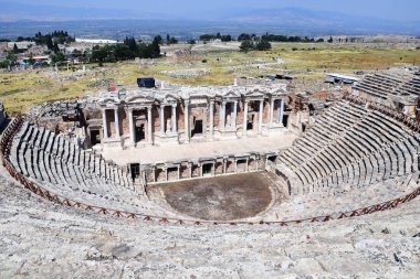 Antik Hierapolis, Pamukkale, Anadolu, Tur'da tiyatro kalıntıları