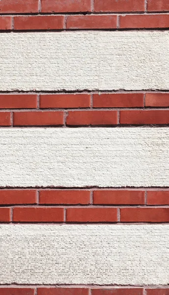 Grunge achtergrond met decoratieve Bask van de muur met baksteen en — Stockfoto