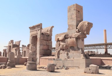 İran, Persepolis 'te taş heykel