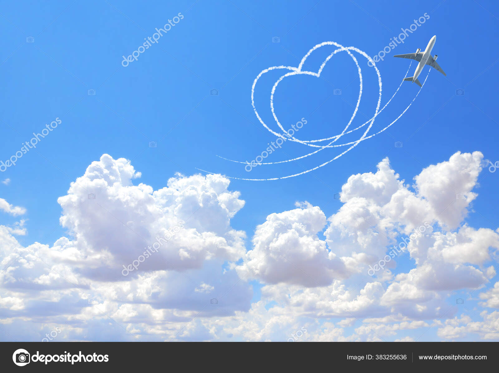 Aircraft Draw Heart Sky Flight Route Aircraft Shape Heart Love Stock Photo Image By C Frenta Aircraft Draw Heart Sky Flight Route Aircraft Shape Heart Love Stock Photo Image By C Frenta