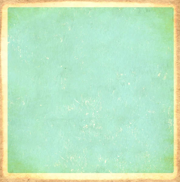 Retro Tło Tekstury Starego Papieru Zabrudzonego Kolorze Niebieskim Ramki Koloru — Zdjęcie stockowe