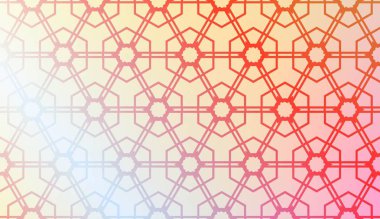 Pürüzsüz Pastel Renk Gradyan Doku Rengi ile Geometrik Arka Plan. Tasarım duvar kağıdı, sunum, afiş, el ilanı, kapak sayfası, açılış sayfası için. Vektör İllüstrasyonu.