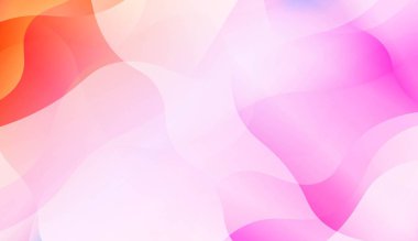 Çizgilerile Dalgalı Arka Plan. Başlık Sayfanız, Reklamınız, Posteriniz, Afişiniz Için Tasarla. Renk Gradyan lı Vektör Çizimi.