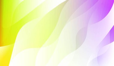 Degrade Bulanık Soyut Arka Plan ile Geometrik Dalga Şekli. Tebrik kartı, el ilanı, poster, broşür, banner takvim için. Vektör İllüstrasyonu.