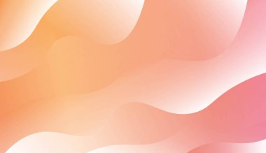 Modern Dalgalı Arka plan. Şablon Cep Telefonu Özgeçmişi için. Renk Gradyanlı Vektör İllüstrasyonu.