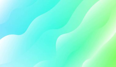 Dalga Gradyan Şekliyle Modern Arkaplan. Tasarım Duvar Kağıdı Sunumunuz için. Renk Gradyanlı Vektör İllüstrasyonu.