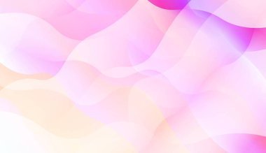 Çizgilerile Dalgalı Arka Plan. Başlık Sayfanız, Reklamınız, Posteriniz, Afişiniz Için Tasarla. Renk Gradyan lı Vektör Çizimi.