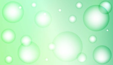 Kabarcıklar ile arka plan. Başlık sayfası, reklam, poster, afiş için tasarım. Pastel degrade renk vektör illüstrasyon.