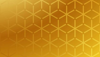 Altın yaratıcı çok renkli bulanık arka plan. Polygonal hattı Ile zarif arka plan. Üçgen stili. Vektör Illustration. Sizin Için modern tasarım Iş, proje