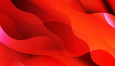 Dalgalı arka plan. Başlık sayfası, reklam, poster, banner Için tasarım. Renk gradyan ile vektör Illustration