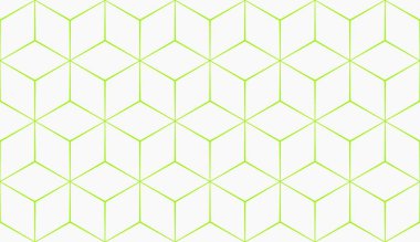 Vektör illüstrasyon yeşil geometrik soyut arka plan