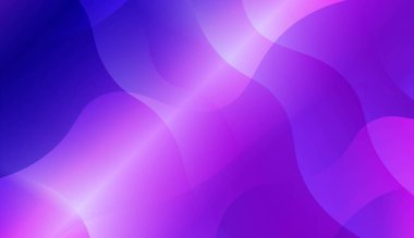 Arka plan doku hatları, dalga. Flyer, broşür, kitapçık ve Web siteleri tasarım vektör Illustration mavi mor renk degrade.