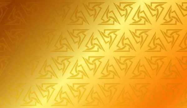 スモス黄金色のグラデーションの背景。三角形のスタイルで曲線線を持つ新しいエレガントな背景。ベクトル。スマートビジネスデザイン. — ストックベクタ