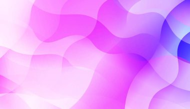Çizgilerle Geometrik Desen, Dalga. Blur Sweet Dreamy Gradient Renk Arka Plan. Grafik Davetiye Kartınız, Posteriniz, Broşürünüzüz için. Vektör İllüstrasyonu.